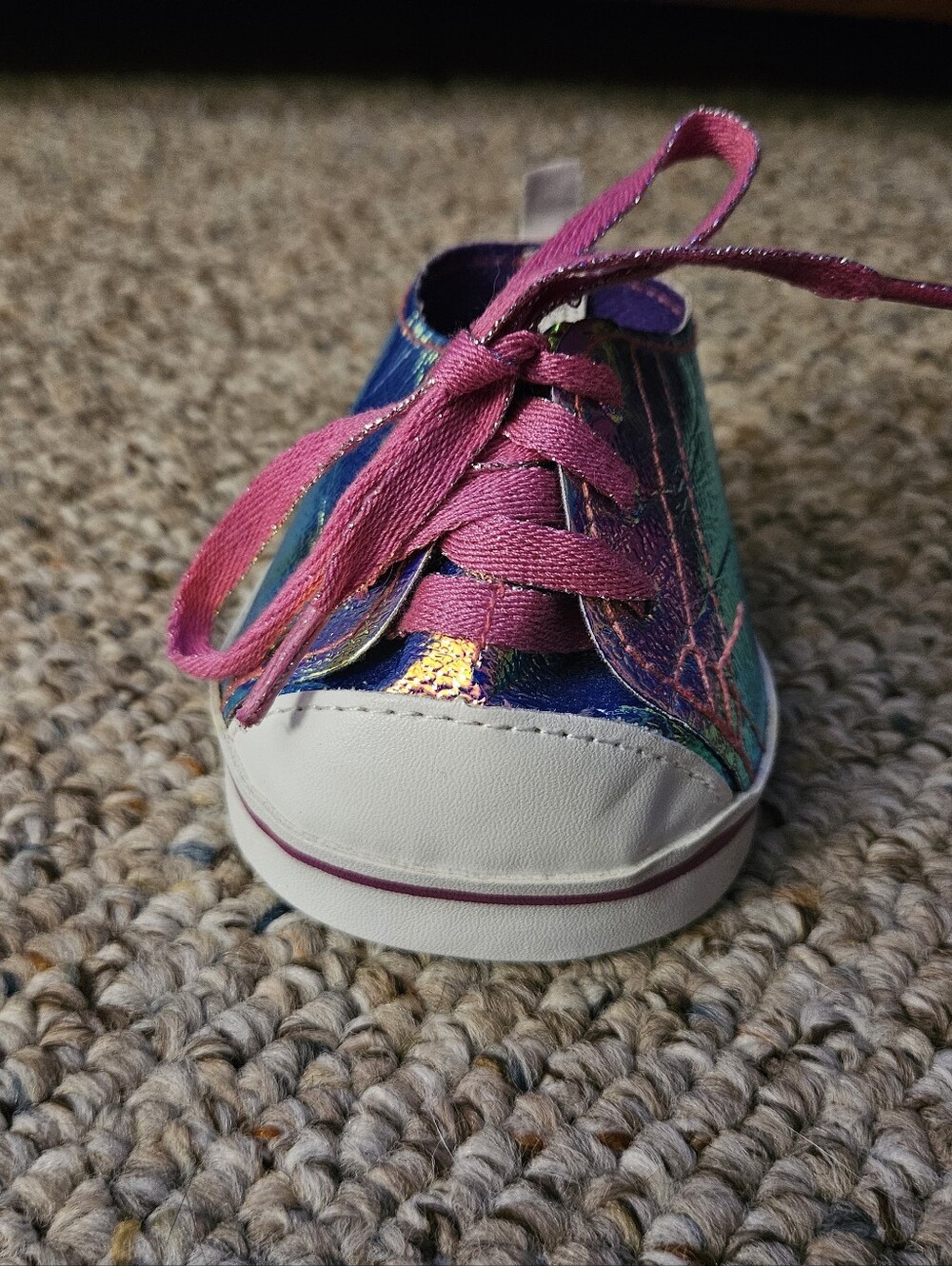 Build A Bear Single Metallic Low Top Shoe
